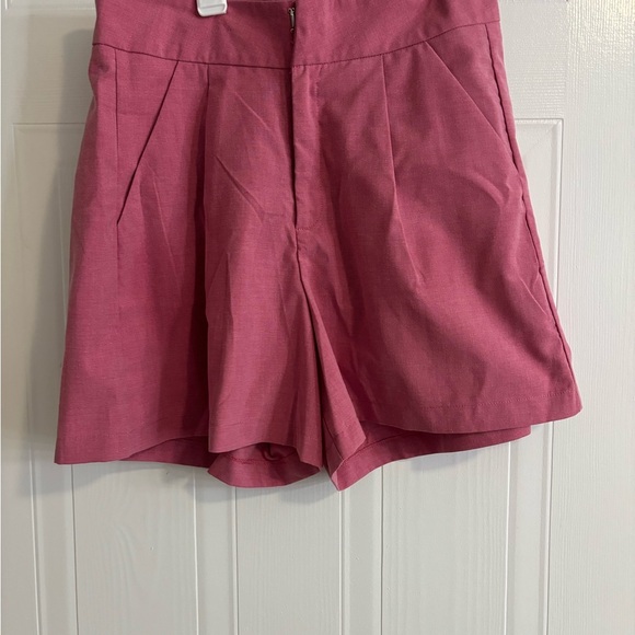 Zara Women's Pink Blazer Jacket With Paired Shorts - Picture 5 of 7